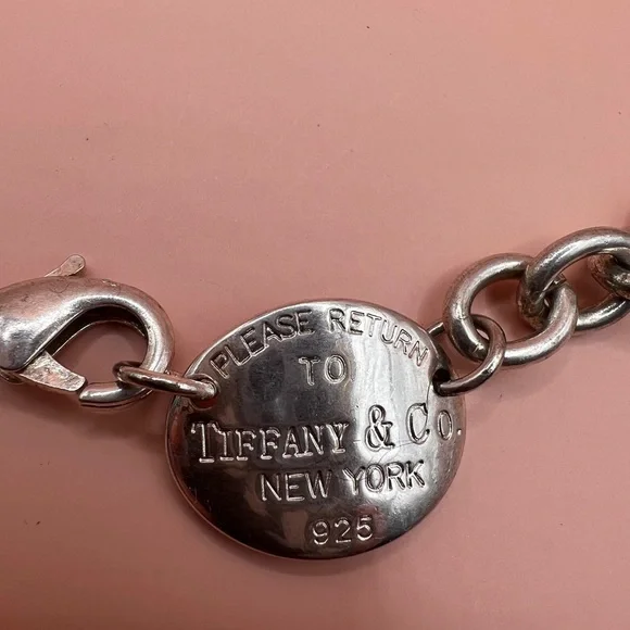 Authentic Tiffany & co. 925choker necklace. - Picture 4 of 6